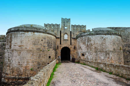 Castle Of The Knights At Rhodes, Greece