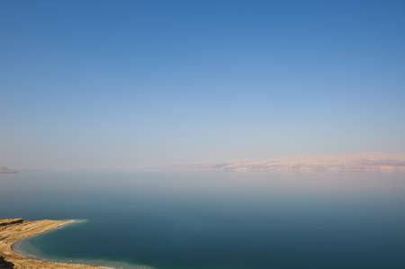 Salt On The Rocks In Dead Sea, Israel, Sunset