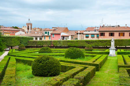 View of the Medieval City of Cetona, Italyの写真素材
