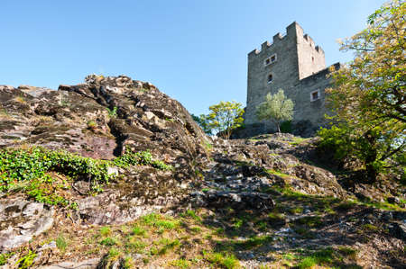 Fortress Pergine Castle in the Italian Dolomitesのeditorial素材