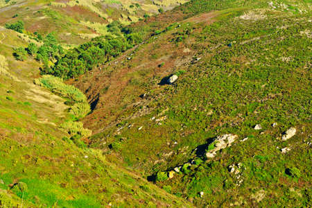 Unsettled Area in the Mountains of Portugalの写真素材