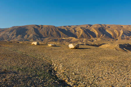 Rocky Hills of the Negev Desert in Israel