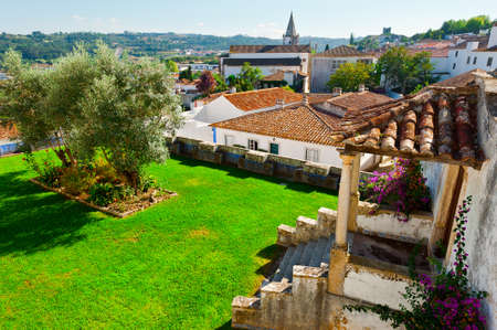 View to Historic Center City of Obidos, Portugal
