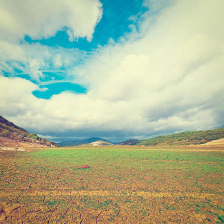 View of the Cantabrian Mountain, Spainの写真素材