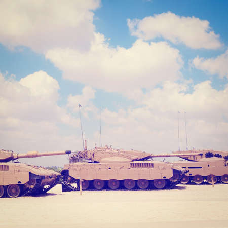 Memorial Site and the Armored Corps Museum in Latrun, Israellの写真素材