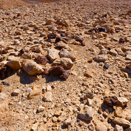 Rocky Hills of the Negev Desert in Israelの写真素材