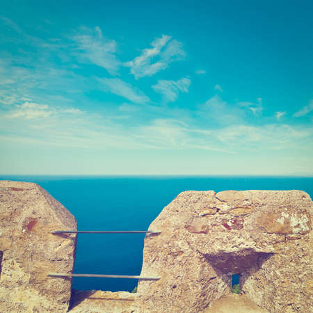 Views of the Mediterranean Sea .