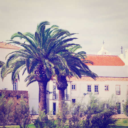 View to Historic Center City of Logos in Portugal