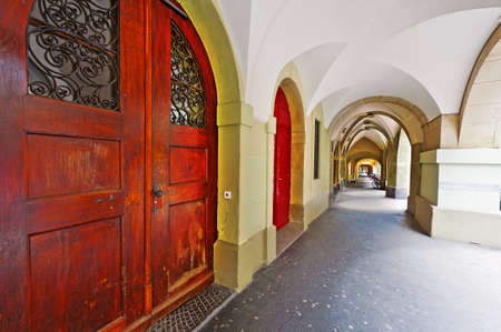 Loggia in the Swiss City of Berne