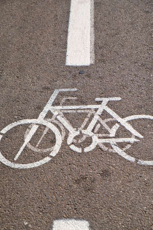 Bicycle Track in Tel Aviv, Israel