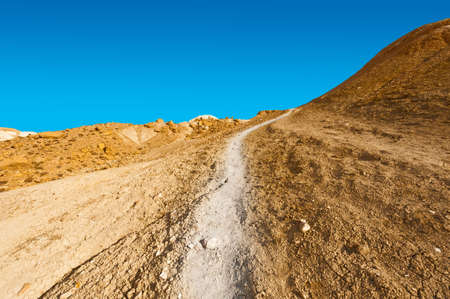 Rocky Hills of the Negev Desert in Israelの写真素材