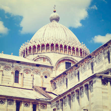 The Dome of Santa Maria Assunta in Pisaの写真素材