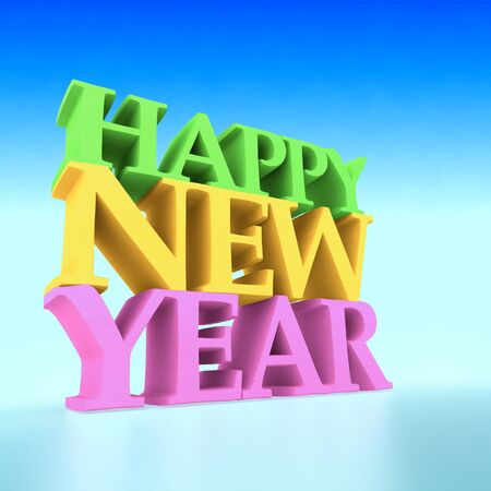 Happy New Yearの写真素材
