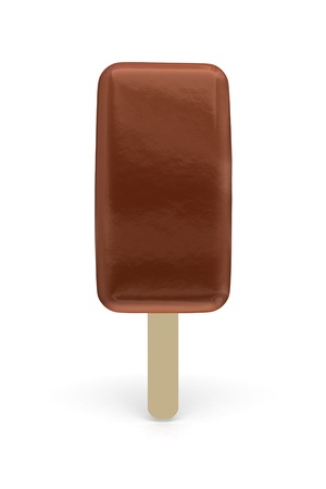 Chocolate ice-creamの写真素材