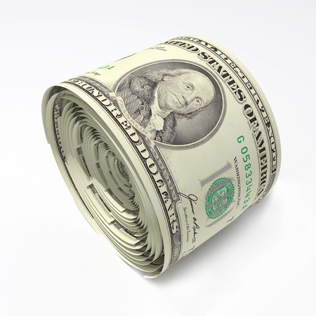 Roll of dollars 