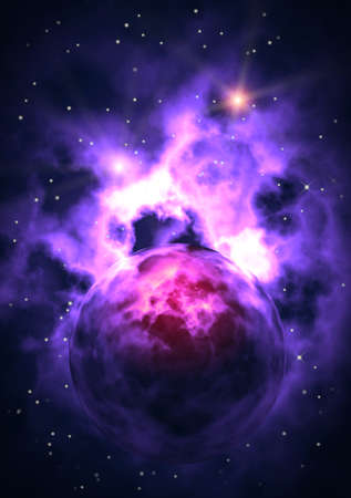 electric universe の写真素材