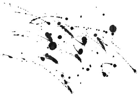 ink splatter の写真素材