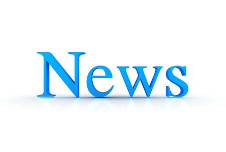 News - 3d text の写真素材