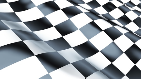 checkered flag の写真素材