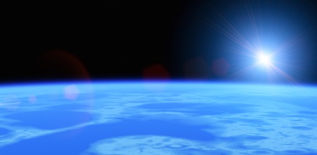 deep blueの写真素材