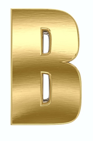 Golden fontの写真素材