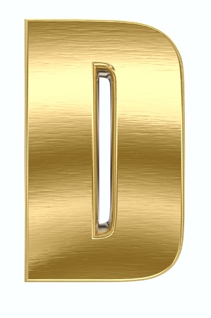 Golden fontの写真素材