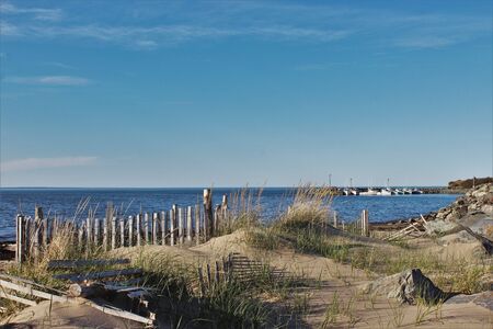 Chance Harbour, Nova Scotia.の写真素材