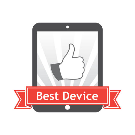 Best Device icon  Vector illustrationのイラスト素材