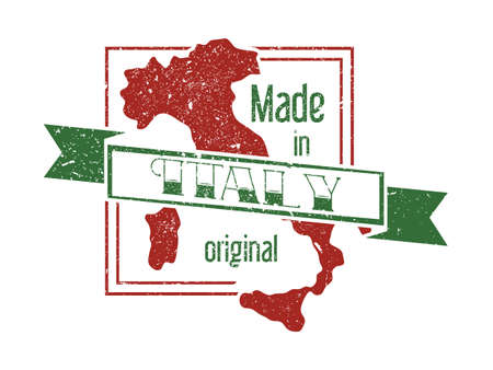 Made in Italy Stampのイラスト素材