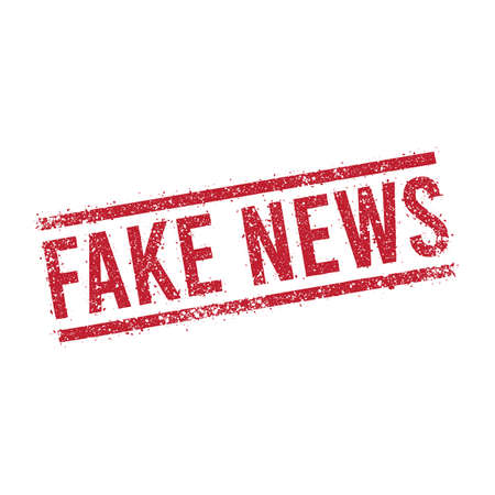 Fake News Stampのイラスト素材