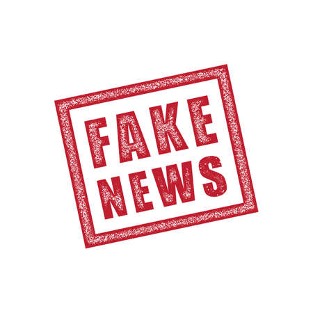 Fake News Stampのイラスト素材