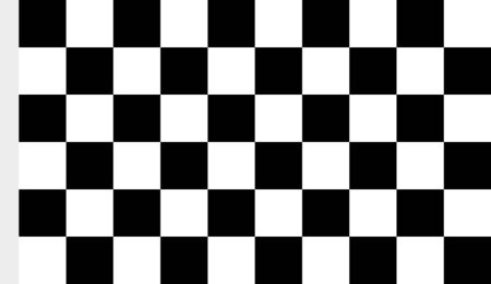 An image of checkered fabric cloth for the finish flag vector illustration.のイラスト素材