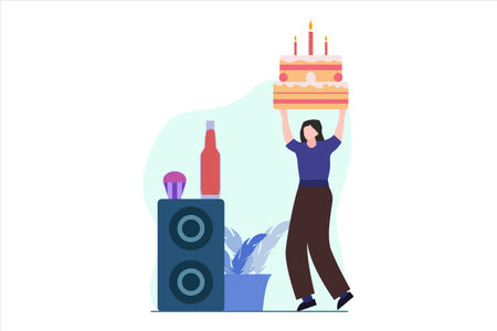 Birthday Flat Design