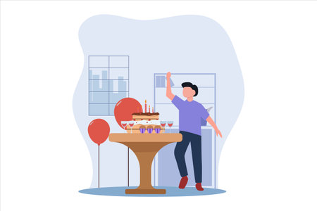 Birthday Flat Design