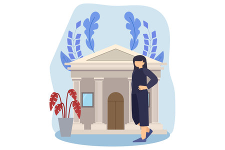 E Commerce Flat Designのイラスト素材