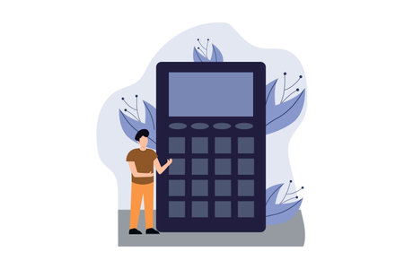 Marketing Flat Designのイラスト素材