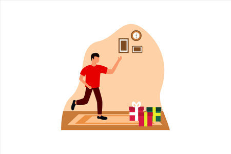 Christmas Flat Designのイラスト素材