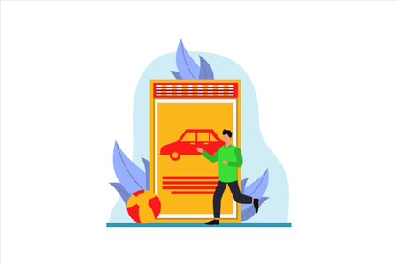 Travel Flat Designのイラスト素材