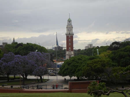 Tower of the Englishes, Retiro, Buenos AIres, Argentinaのeditorial素材