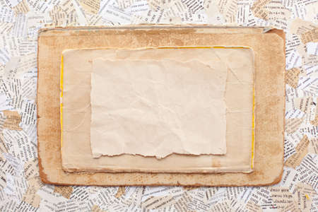 grunge paper card の写真素材