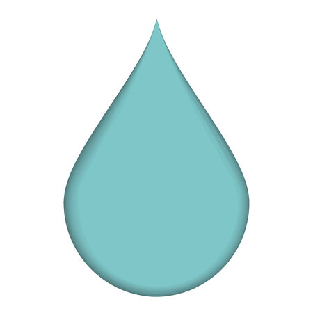 Vector illustration of drop of waterのイラスト素材
