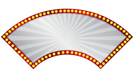 Vector illustration of retro signのイラスト素材