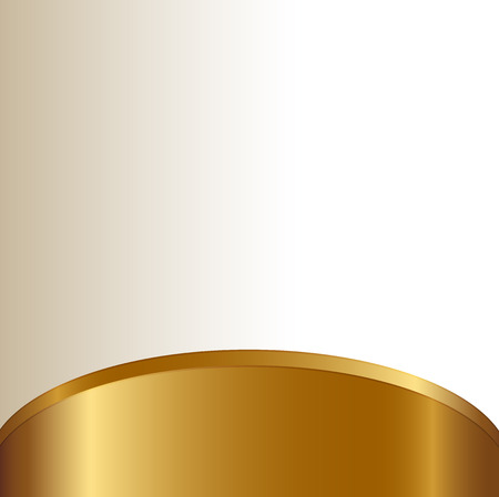 Vector illustration of gold cardのイラスト素材