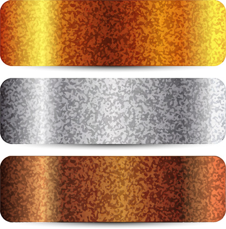 Vector illustration of Gold Silver Bronzeのイラスト素材