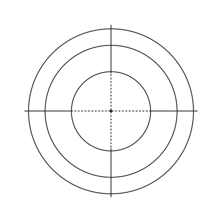 Vector illustration of Targetのイラスト素材