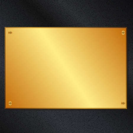 Vector illustration of Metal boardの写真素材