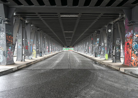 Different Places at the Hamburg Hafencityの写真素材