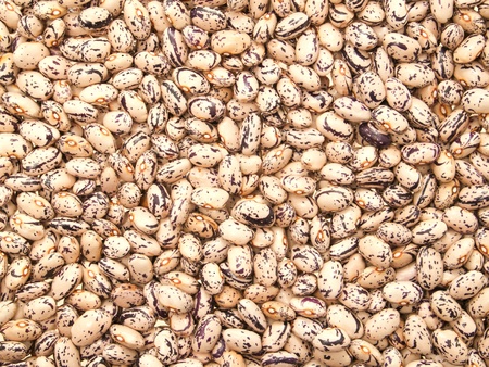 Mottled beans background.