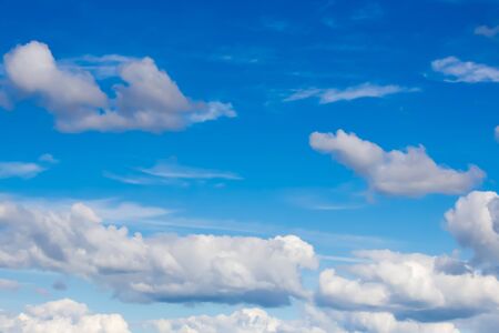 blue sky with clouds