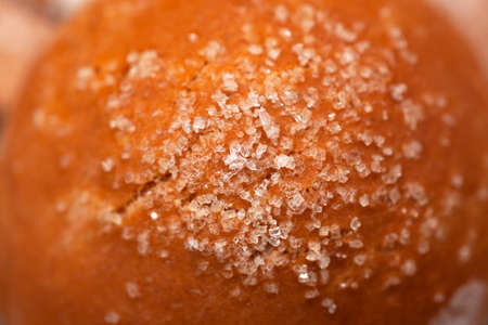 close-up sugar bun, used as a background or tester
